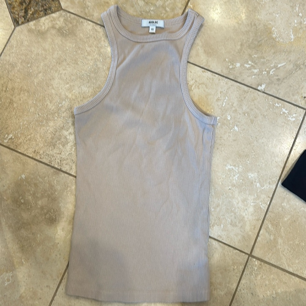 AGOLDE Ribbed Tank